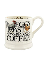 Load image into Gallery viewer, Rise &amp; Shine Eggs &amp; Toast 1/2 Pint Mug