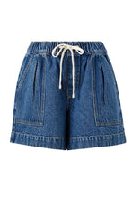 Load image into Gallery viewer, Darcy Relaxed Short | Fresh Indigo