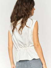Load image into Gallery viewer, Lelo Ramie Vest | Ecru