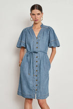 Load image into Gallery viewer, Honor Dress | MId Wash Denim