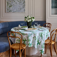 Load image into Gallery viewer, Fern Green/Blue Tablecloth | Large