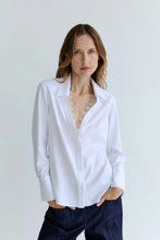 Load image into Gallery viewer, Shantal Lace Shirt | White