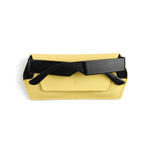Load image into Gallery viewer, Leather Glasses Case | Yellow