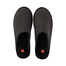 Load image into Gallery viewer, Cosy Men's Sherpa Slippers | Charcoal