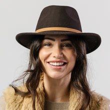 Load image into Gallery viewer, Verbier Fedora | Espresso