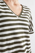 Load image into Gallery viewer, Seter Tee | White Olive