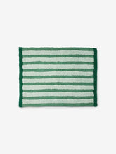 Load image into Gallery viewer, Striped Reversible Bath Mat | Green