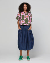 Load image into Gallery viewer, Guru Skirt | Dark Denim/Contrast Stitching