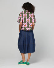 Load image into Gallery viewer, Guru Skirt | Dark Denim/Contrast Stitching