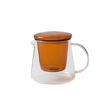 Load image into Gallery viewer, Teapot w/ Coloured Lid | Amber
