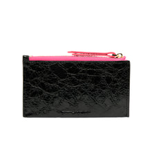 Load image into Gallery viewer, Compact Wallet | Black Crinkle