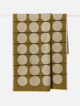 Load image into Gallery viewer, Towel with circular pattern on a white background