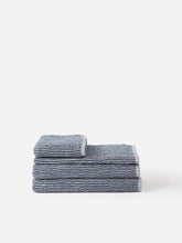 Load image into Gallery viewer, Citta Stripe Cottkn Hand Towel Navy White