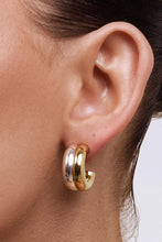 Load image into Gallery viewer, Miranda Two Tone Earring