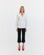 Load image into Gallery viewer, Shantal Frill Shirt | Polka Dot