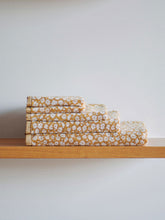 Load image into Gallery viewer, Forget Me Not Cotton Hand Towel | Citron/Nougat