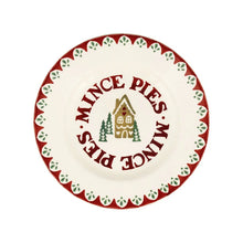 Load image into Gallery viewer, Gingerbread House Mince Pies 8 1/2" Plate
