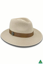 Load image into Gallery viewer, Pinehurst Golf Fedora Ivory/Dk Taupe