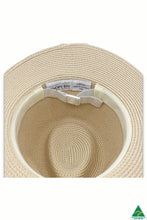 Load image into Gallery viewer, Pinehurst Golf Fedora Ivory/Dk Taupe