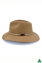 Load image into Gallery viewer, Thorburn Felt Fedora Chocolate