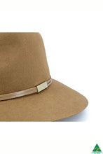 Load image into Gallery viewer, Thorburn Felt Fedora Chocolate