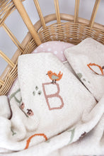 Load image into Gallery viewer, Alphabet Baby Blanket | Natural