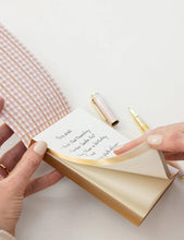 Load image into Gallery viewer, Mini Primrose Gingham Jotter