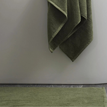 Load image into Gallery viewer, Classic Cotton Bath Mat | Olive