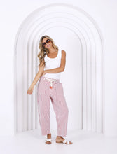 Load image into Gallery viewer, Carter Barrel Jeans | Rust Stripe