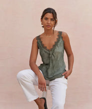 Load image into Gallery viewer, Solange Camisole | Khaki