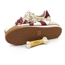 Load image into Gallery viewer, ASFVLT Grace Sneaker | Cream Cabernet