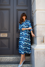 Load image into Gallery viewer, Cecilie Dress | Blue Mosaic