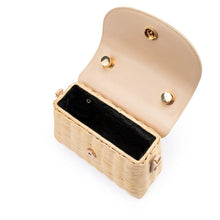 Load image into Gallery viewer, Elle Wicker Top Handle Bag | Natural