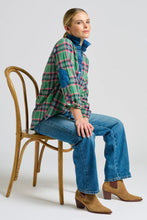 Load image into Gallery viewer, Helena Shirt | Sage Plaid