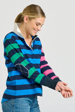 Load image into Gallery viewer, Rugby Sweatshirt | Navy Combo