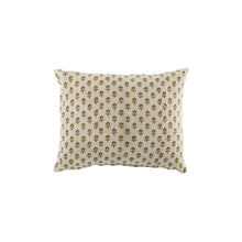 Load image into Gallery viewer, Flower Handblock Velvet Cushion