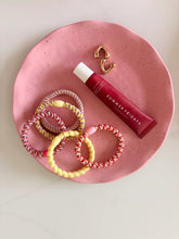 Load image into Gallery viewer, Woven Hair Ties | Pink Yellow