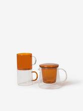 Load image into Gallery viewer, Teapot w/ Coloured Lid | Amber