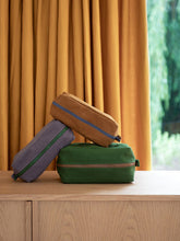 Load image into Gallery viewer, Marlo Contrast Wash Bag | Masala/Lupin