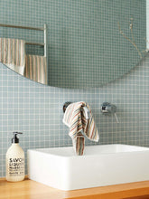 Load image into Gallery viewer, Alice Cotton Hand Towel | Moss/Multi
