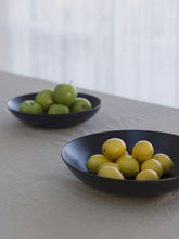 Load image into Gallery viewer, Stoneware Low Bowl | Matte Black Large